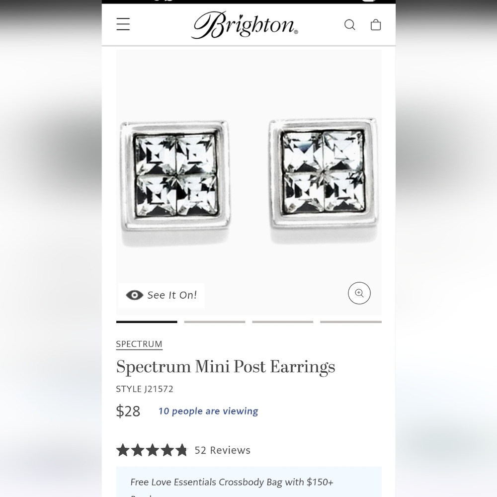 Brighton Spectrum Mini Post Earrings - Picture 3 of 5